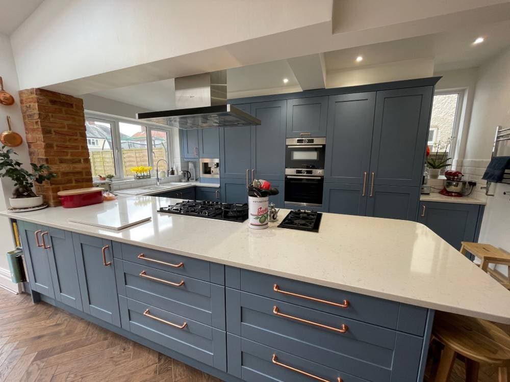 Completed kitchen installation
