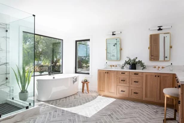 Refurbished bathroom